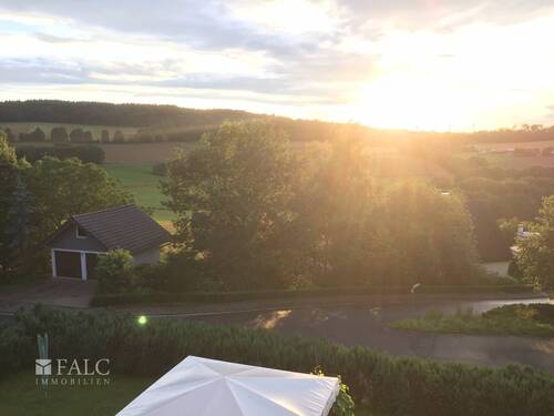 Blick vom Balkon - 