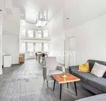 Großzügige DG-Wohnung zentral gelegen in Rhein-Nähe, mit Balkon, Stil und viel Sonne - Ludwigshafen am Rhein Süd