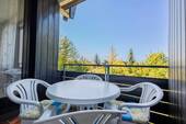 Geschützter Balkon - FERIEN AM BODENSEE - WOHNUNG IM FERIENWOHNPARK
