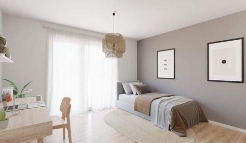 Möbliertes Mini-Apartment inklusive Küchenzeile - Etagenwohnung mit 24,40 m² in Aachen zum Kaufen