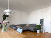 Wohnzimmer - Etagenwohnung mit 79,00 m&sup2; in München zur Miete