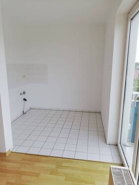 Küchenbereich - 1 Zimmer Etagenwohnung zur Miete in Stralsund