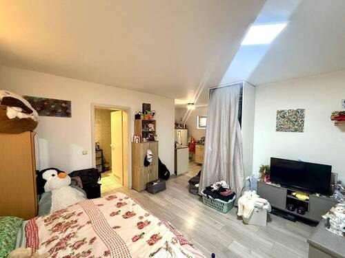 Schlaf- und Wohnbereich Wohnung Souterrain - 