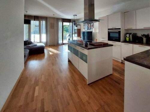 Offener Wohn, Küchenbereich - Terrassenwohnung mit 106,00 m² in Berlin zum Kaufen