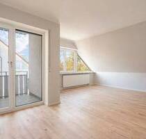 Saniert und bezugsfrei! Ruhig gelegene 1-Zimmer Wohnung in Wilsdruff