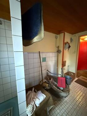 Waschküche im Keller - 