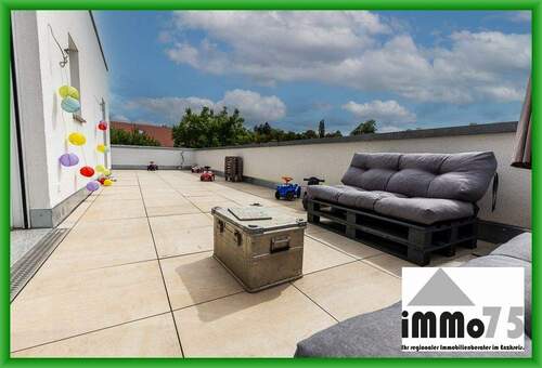 sonnige Terrasse - 