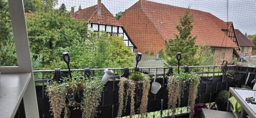 Balkon - 3 Zimmer Etagenwohnung in Hessisch Oldendorf