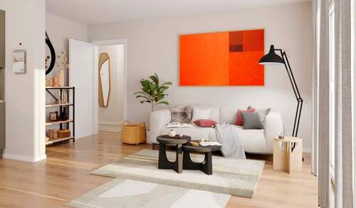 Wohnzimmer - Eigentumswohnung mit fünf Zimmern