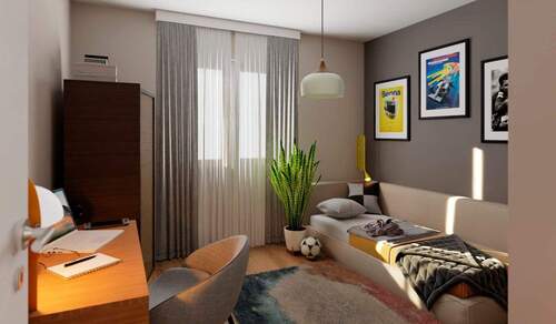 Kinderzimmer - 5 Zimmer Etagenwohnung in Berlin