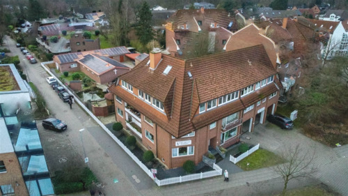 Luftbild - Gewerbeobjekt (Büro, Produktion, Verkauf) in Buchholz