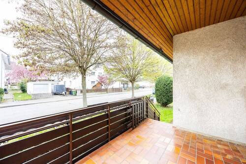 Balkon - Einfamilienhaus mit 118,00 m&sup2; in Ludwigsburg zum Kaufen