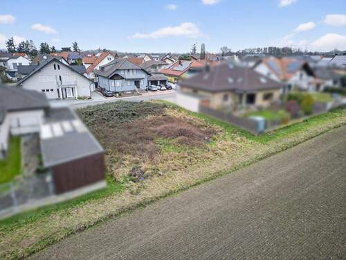 Vogelperspektive - Grundstück zum Kaufen in Oberhausen-Rheinhausen / Oberhausen