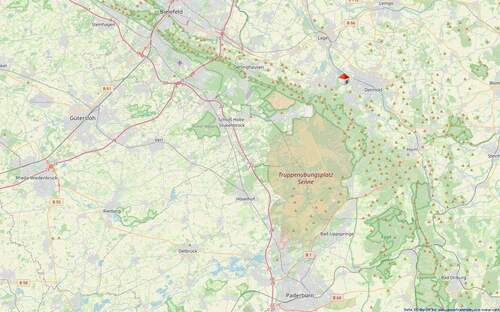 Umgebung - Grundstück in Detmold / Heidenoldendorf zum Kaufen