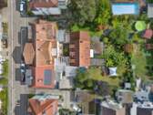 Luftbild - 1 Zimmer Mehrfamilienhaus, Wohnhaus zum Kaufen in Karlsruhe