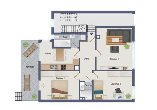 Vorderhaus EG - 