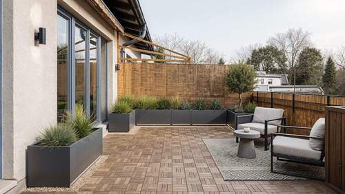 Visualisierung Dachterrasse - Gemütliche 1,5 Zimmer mit großer Dachterrasse