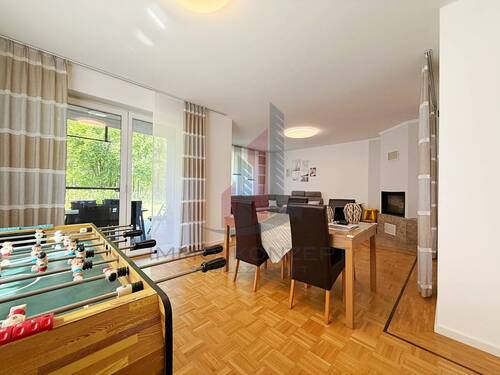 Das Wohnzimmer mit Essbereich, Gartenzugang - Mehrfamilienhaus, Wohnhaus mit 258,50 m² in Bramsche zum Kaufen