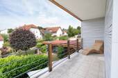 Balkon mit Gartenblick - 