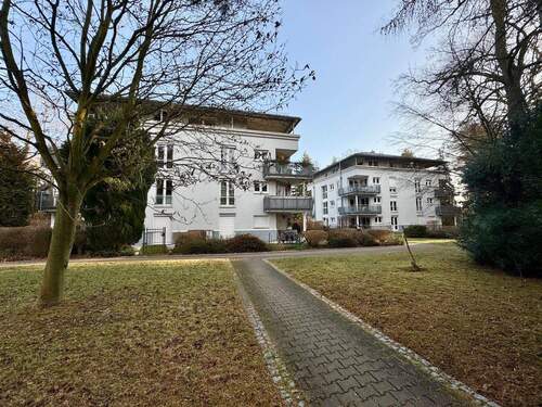 Vorderansicht der Wohnhäuser - 