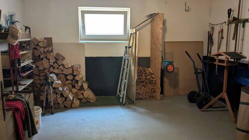 Keller/Feuerholzlagerraum - 
