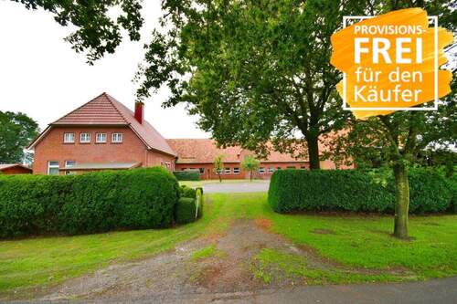 612 Aushang Provisionsfrei - Provisionsfrei für den Käufer! Imposanter Resthof mit Potential in abgeschiedener Lage bei Ocholt