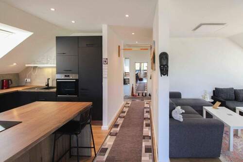 Flurbereich Küche - Wohnzimmer - 