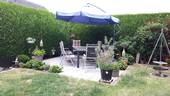 Garten Terrasse - Gepflegte, gut geschnittene 4 Zi.-EG-Wohnung mit Balkon, Garten, Garage u. PV in Erftstadt-K.