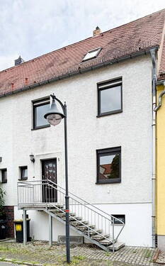 Haus - Vorderansicht - 6 Zimmer Reihenmittelhaus in Kitzscher