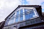 Blick Terrasse zum Dach - 