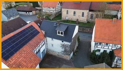 Hinteransicht - 4 Zimmer Einfamilienhaus in Willingshausen