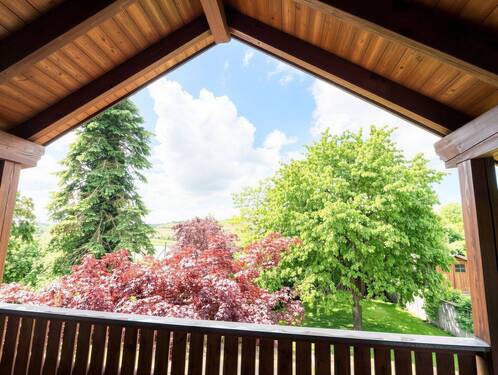 Ausblick von der Loggia (DG) - 8 Zimmer Einfamilienhaus in Donauwörth
