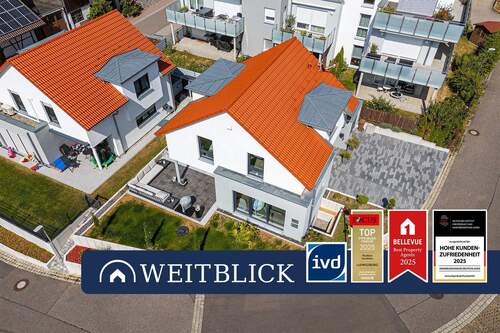 Außenansicht - WEITBLICK: Lebensqualität pur! - 748.000,00 EUR Kaufpreis, ca.  113,80 m² Wohnfläche