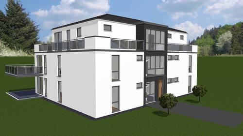 Frontansicht - Grundstück in Vlotho