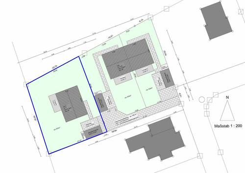 Grundstücksteilung EFH - Grundstück in Gauting