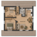 Grundriss Dachgeschoss - 