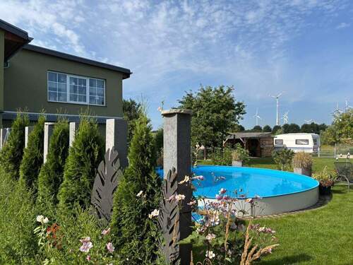 Hinterhaus , großer Pool - 