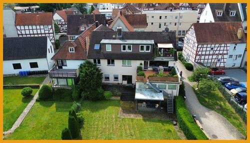 Gartenansicht - 1 Zimmer Mehrfamilienhaus, Wohnhaus zum Kaufen in Schwalmstadt / Treysa