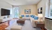 Wohnzimmer KI-Homestaging - 