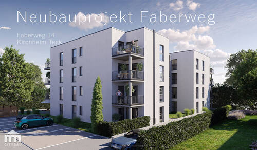 Neubauprojekt Faberweg 14 Kirchheim unter Teck 4.j - 2 Zimmer Etagenwohnung zum Kaufen in Kirchheim unter Teck