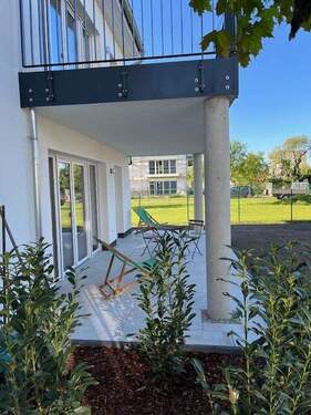 Überdachte Terrasse - 3 Zimmer Etagenwohnung zur Miete in Mittenwalde