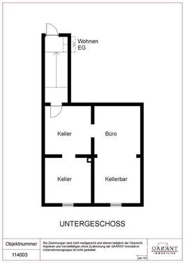 Untergeschoss - 5 Zimmer Bungalow zum Kaufen in Gimbsheim
