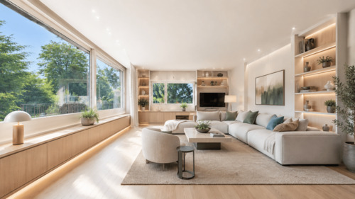 Wohnzimmer Visualisierung - 