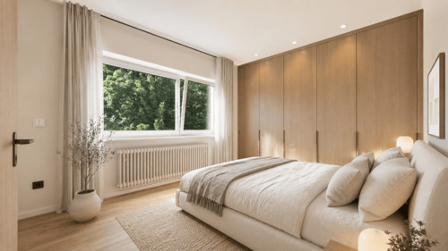 Schlafzimmer 2.OG Visualisierung - 