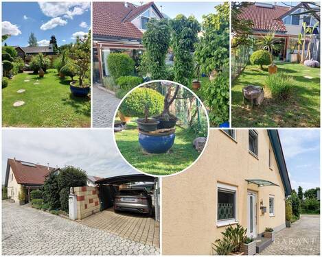 Außenansichten - Attraktive Doppelhaushälfte in Sontheim-Attenhausen zu verkaufen - sehr gute Energiebilanz!!!