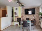 Kaminbereich - 5 Zimmer Doppelhaushälfte in Sontheim