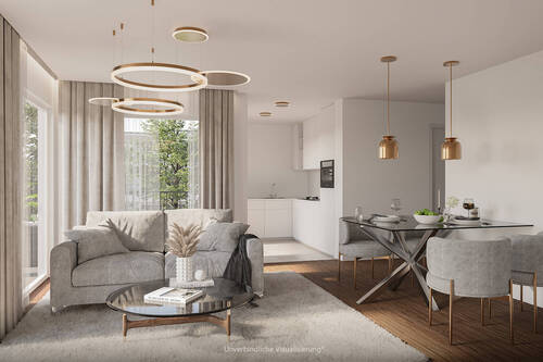Beispielwohnung im Faberweg 14 - 2 Zimmer Etagenwohnung zum Kaufen in Esslingen am Neckar