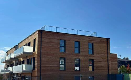 Ansicht VIO P4 - 3-Zimmer-Wohnung mit Balkon & PV-Fassade