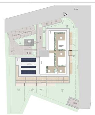 Dachgarten & Außenanlagen P4 - Terrassenwohnung mit 70,40 m² in Pentling zum Kaufen