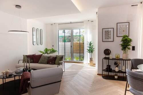 Der Platz für Sofa, Freunde und gute Abende. - 